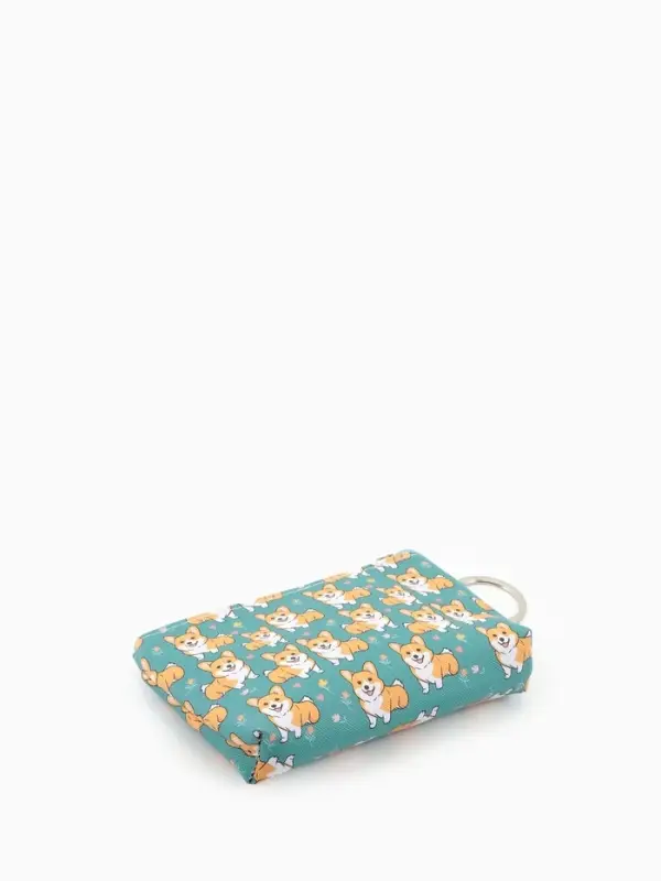 Кошелёк детский &laquo;Корги&raquo;, монетница, на молнии 10.5&times;2.5&times;8 см, МИКС