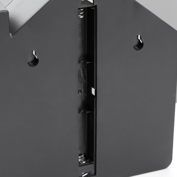 Ночник-алфавит Ночник-алфавит "Домик" LED английский, цифры, от батареек/USB чёрно-белый 22х24,5х5 см RISALUX 9335