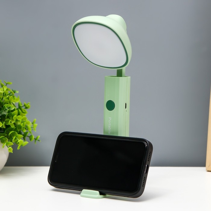 Настольная лампа Настольная лампа "Фонтера" LED 3000К-6000К 5Вт USB АКБ МИКС 10х8х20-26см RISALUX