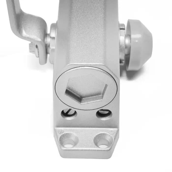 Доводчик дверей ТУНДРА G072 морозостойкий, до -50, до 85, цвет серебро