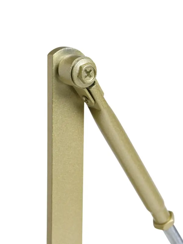 Доводчик дверной ТУНДРА d=80GP, до 80 кг, цвет золото