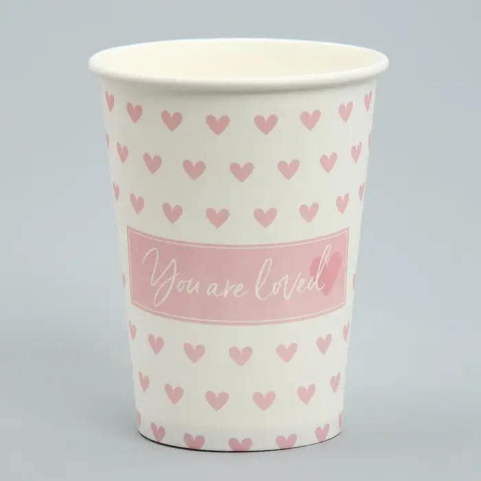 Стакан для цветов «Сердца», 350 мл Стакан для цветов «Сердца», 350 мл