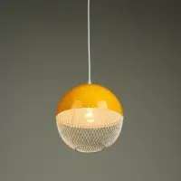 Светильник Lina 1&times;40 Вт Е27 лимонный 26&times;26&times;32 см