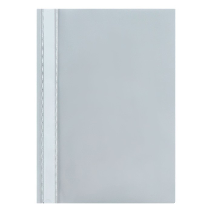 Набор папок-скоросшивателей А4, 5 штук, Calligrata, 180 мкм, с прозрачным верхом, серый Набор папок-скоросшивателей А4, 5 штук, Calligrata, 180 мкм, с прозрачным верхом, серый