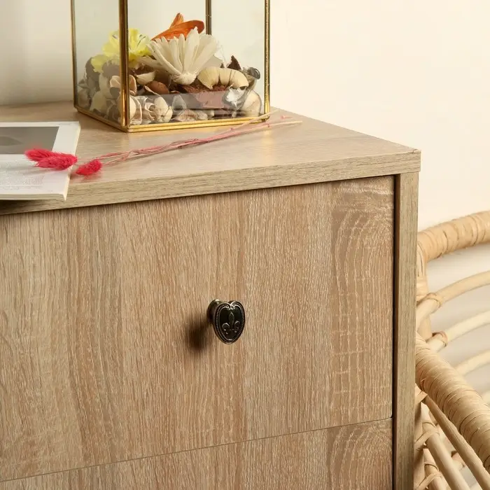 Ручка кнопка РК204, цвет бронза