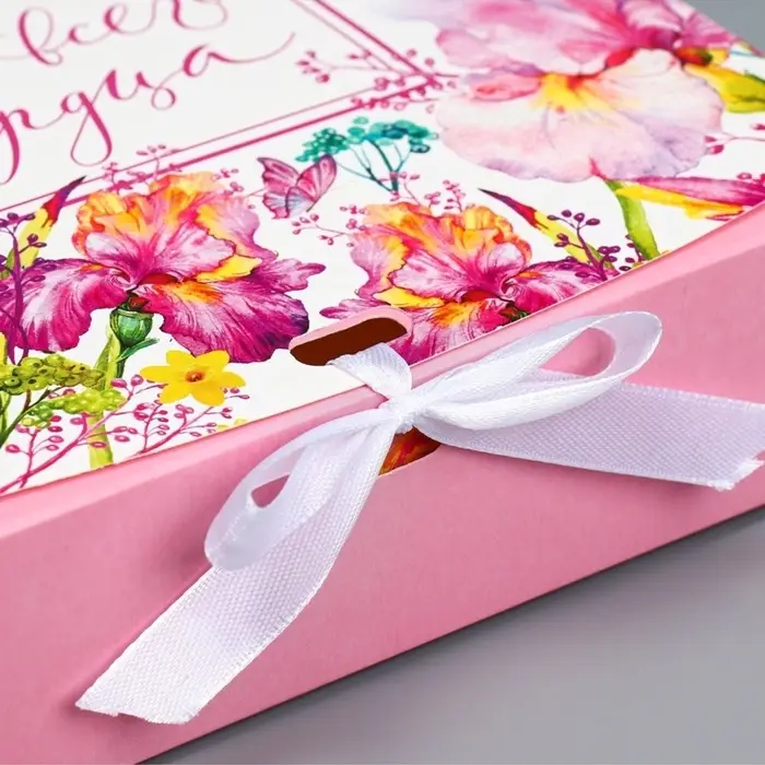 Коробка подарочная складная, упаковка, &laquo;От всего сердца&raquo;, 20&times;18&times;5 см