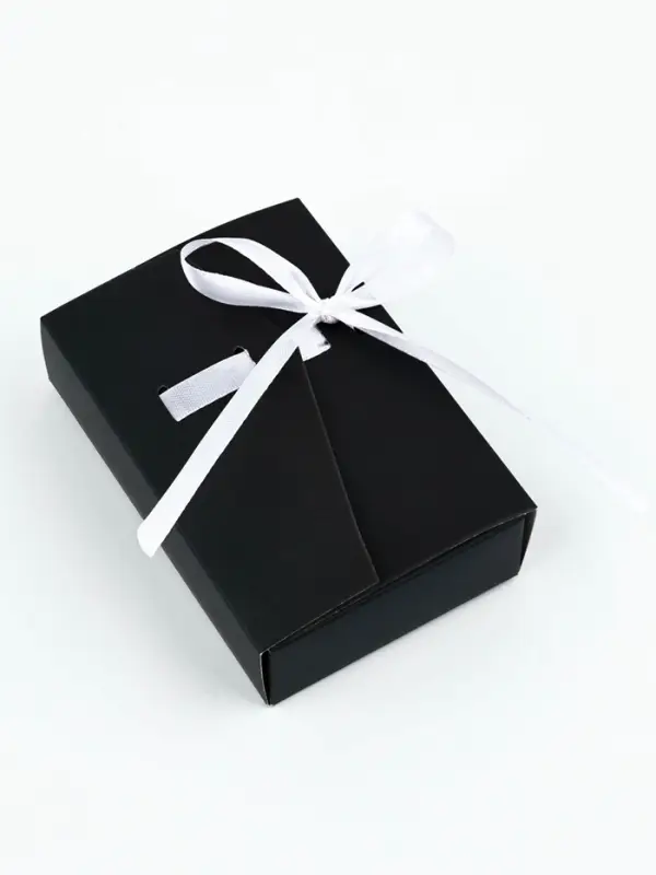 Коробка под бижутерию «Чёрная», 12 х 8.5 х 3 см Коробка под бижутерию «Чёрная», 12 х 8.5 х 3 см