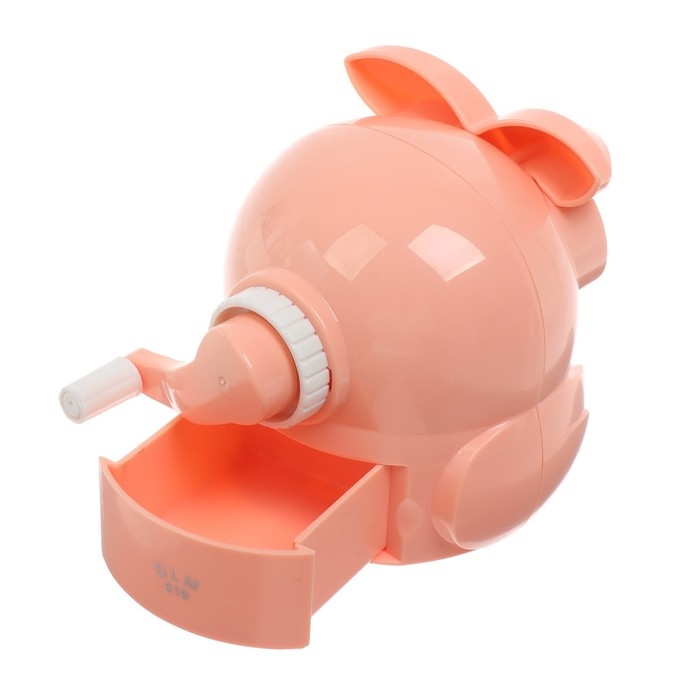 Точилка механическая с контейнером Точилка механическая с контейнером "Сова", МИКС