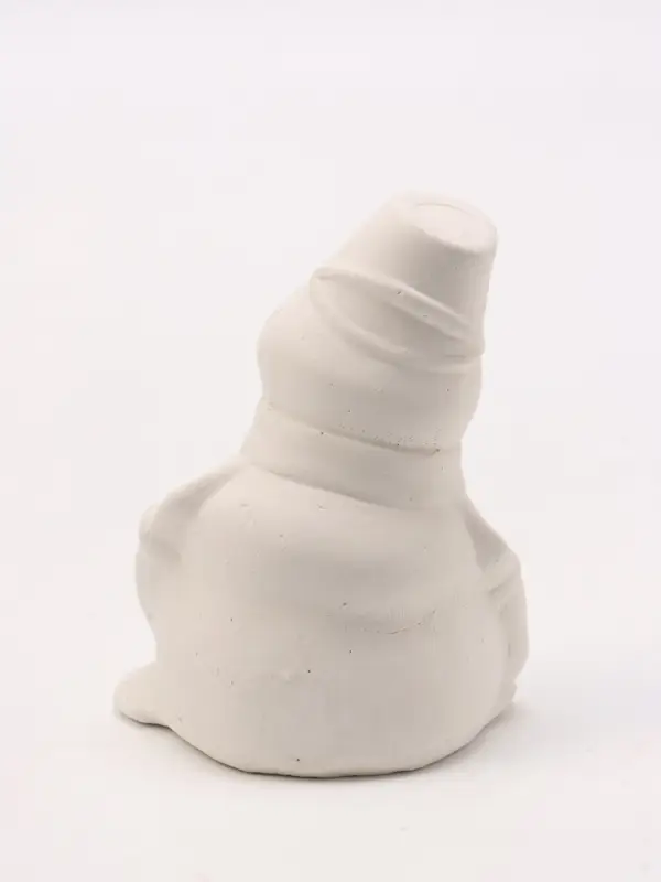 Фигурка декоративная &laquo;Снеговик&raquo;, неокрашенная, 11&times;7&times;5 см, белая