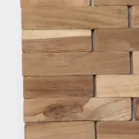 Коврик из тикового дерева, 30&times;20&times;0.7 см