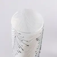 Ваза &laquo;Креман&raquo;, h=26 см, стекло, белая