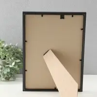 Фоторамка "Радуга" 21х30 см,  с подножкой, набор 3 шт, (пластиковый экран), чёрный