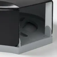 Диспенсер для туалетной бумаги SAVANNA, пластик, чёрный, втулка 4 см