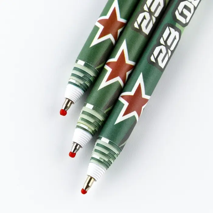 Ручка-эко, шариковая, синяя паста, 1.0 мм «23 февраля» Ручка-эко, шариковая, синяя паста, 1.0 мм «23 февраля»