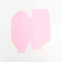 Коробка подарочная складная, квадратная, розовая, 12×12×12 см