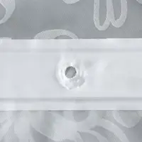 Штора для ванной Доляна &laquo;Ажур&raquo;, 180&times;180 см, PEVA, белая