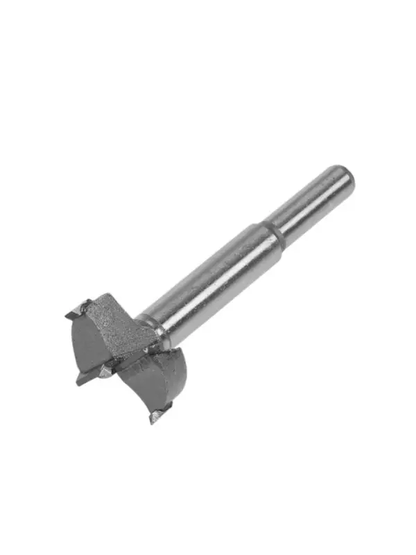 Сверло Форстнера ТУНДРА, твердосплавные пластины, цилиндрический хвостовик, 28 мм