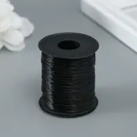 Мононить для творчества d 0.15 мм, 200±5 м, цв. черный
