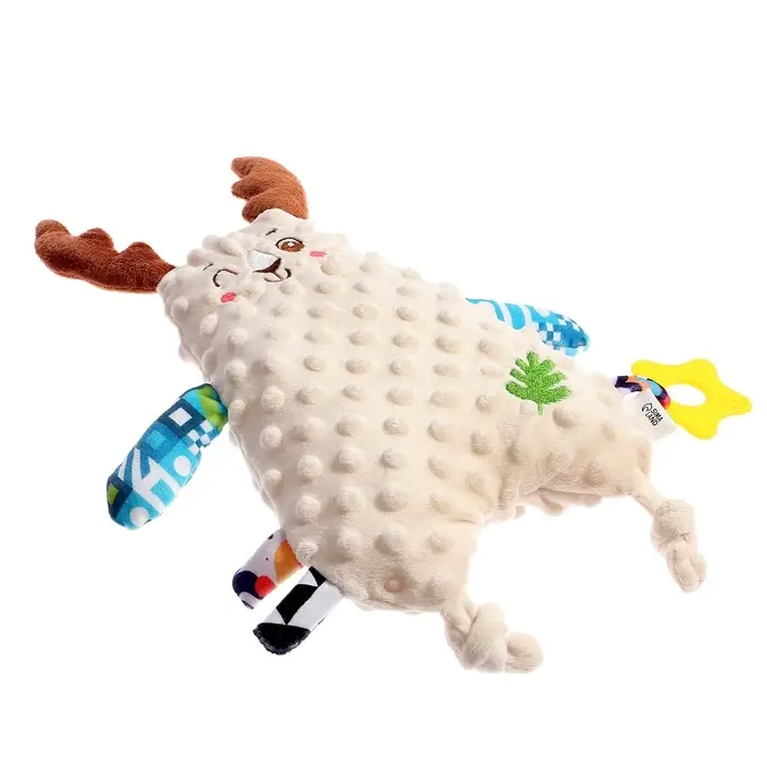 Комфортер для новородженных «Оленёнок Сплюша», с прорезывателем