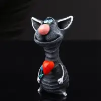 Фигура "Кот романтик" 8х5х5 см