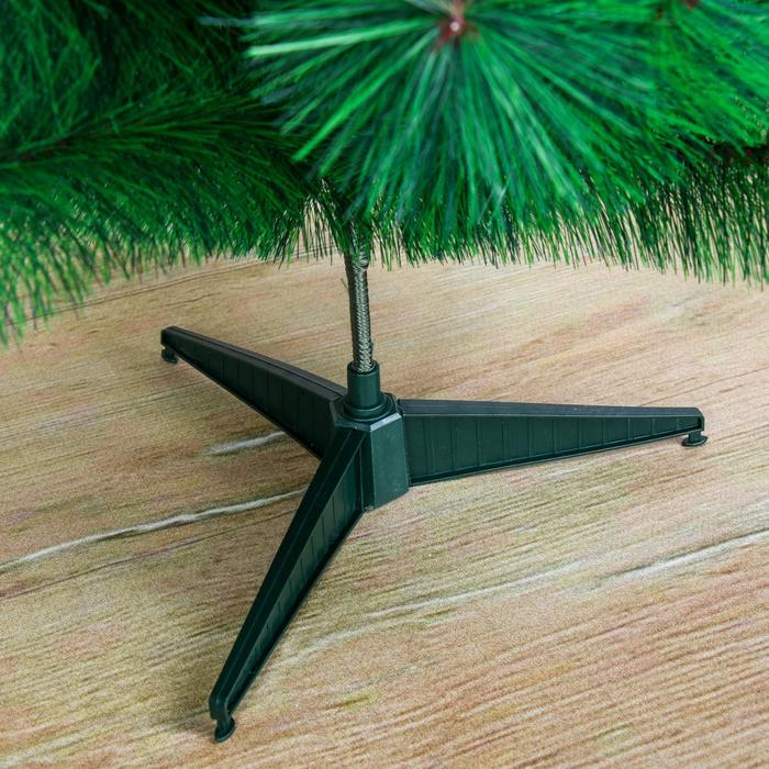 Кедр  Кедр "Зелёный" снег пласт подставка, 90 см d иголок 10 см d нижнего яруса 58 см 57 веток