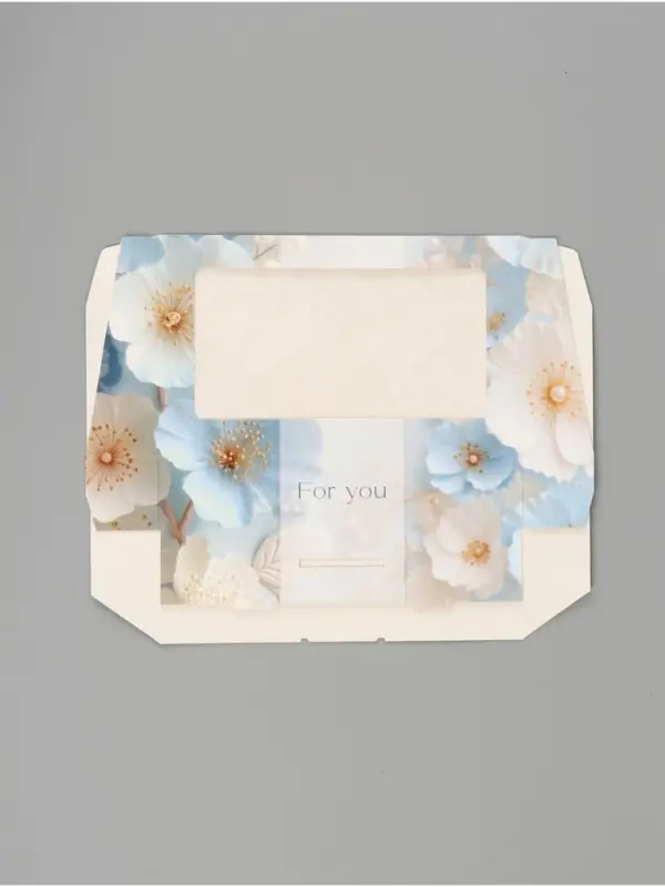 Коробка подарочная складная &laquo;Для тебя&raquo;, 20&times;12&times;4 см, с окном