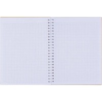 Тетрадь общая, BS, А5, 80л., клетка, спираль. April, цветы N4188