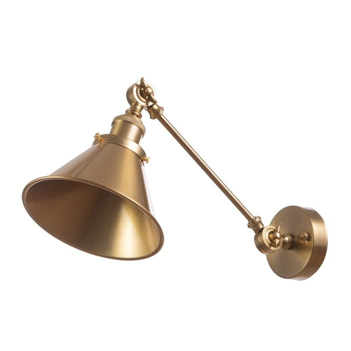 Бра "Марко" Е27 40Вт золото 17х25х14 см