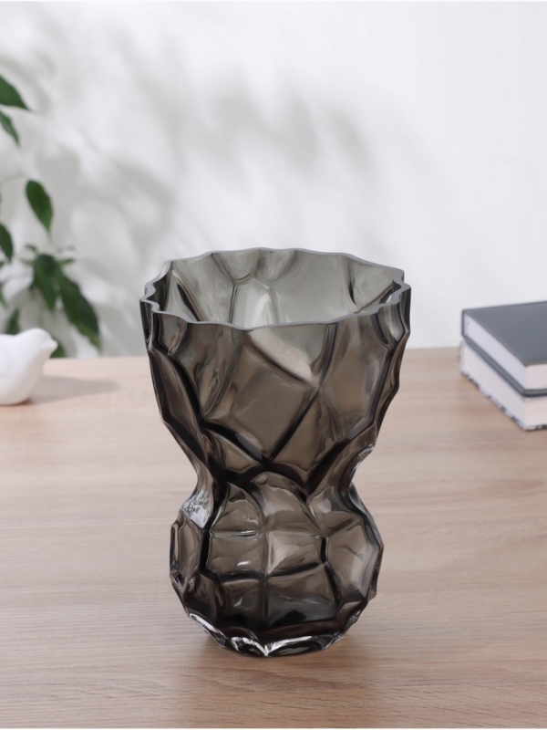 Ваза стекло настольная  Ваза стекло настольная "Мэнди" 20х14 см