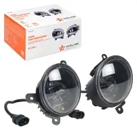 Фара светодиод, четкая свет.граница, 30W Бел, 105х90х95, кмпл 2 шт.