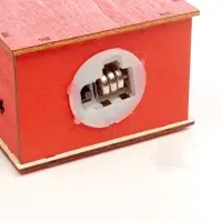Ёлочная игрушка &laquo;Снеговик&raquo; 11&times;8 см, подвеска, от батареек AG10&times;3, свечение тёплое белое