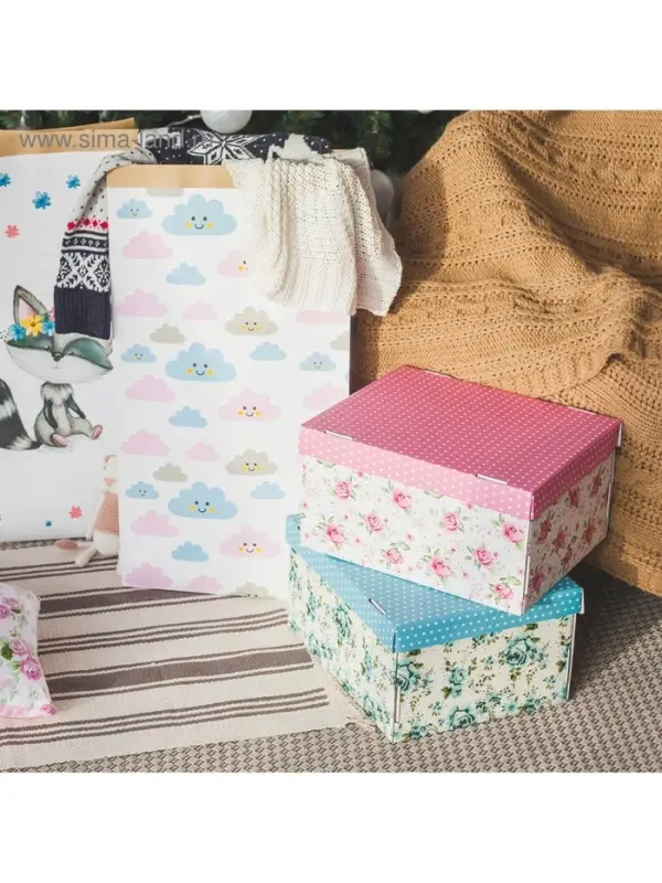 Коробка подарочная складная, упаковка, &laquo;Воспоминания о чудесном&raquo;, 31&times;25.5&times;16 см