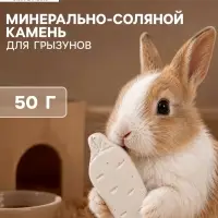 Минерально-соляной камень SEVEN SEEDS для всех видов грызунов, 50 г