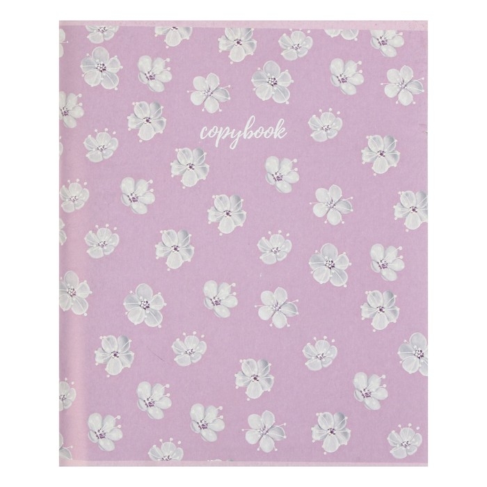 Тетрадь 96 листов в клетку Calligrata "Минимализм", обложка мелованный картон, блок офсет, МИКС