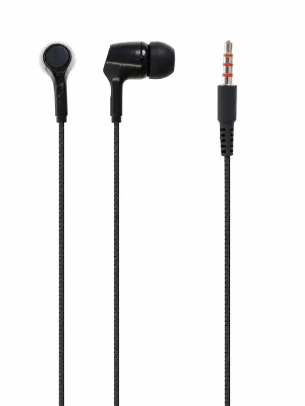 Наушники проводные SY-005, вакуумные, микрофон, Jack 3.5 мм, чёрные