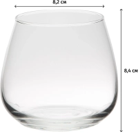 Набор стаканов низкий Габи 350 мл, 6шт/уп