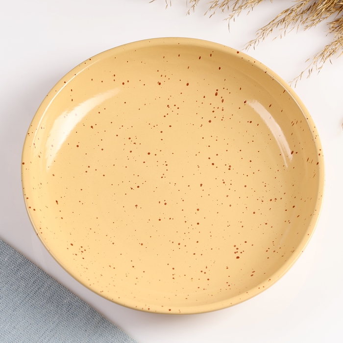 Миска для вторых блюд  Миска для вторых блюд "Борисовская" 18х3см, каракум