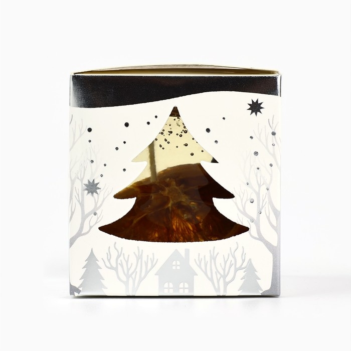 Новогодняя свеча гелевая в стакане с декором внутри «Новый год: Глинтвейн» 5 х 5 х 6 см Новогодняя свеча гелевая в стакане с декором внутри «Новый год: Глинтвейн» 5 х 5 х 6 см
