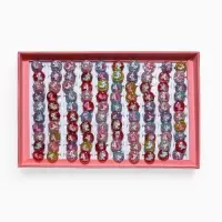 Кольцо &laquo;Выбражулька. Блестящие единороги&raquo;, фасовка 100 шт. рисунок МИКС, цвет МИКС, безразмерное