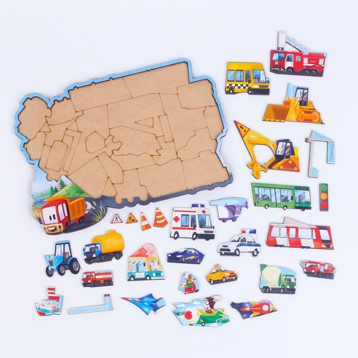 Головоломка «Любимые машинки» Головоломка «Любимые машинки»