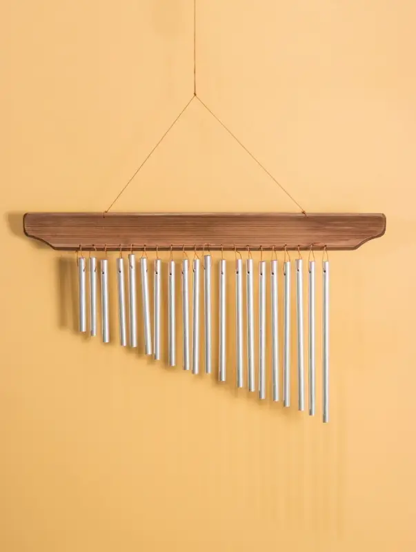 Музыка ветра, 40×23×1 см, бамбук, алюминий