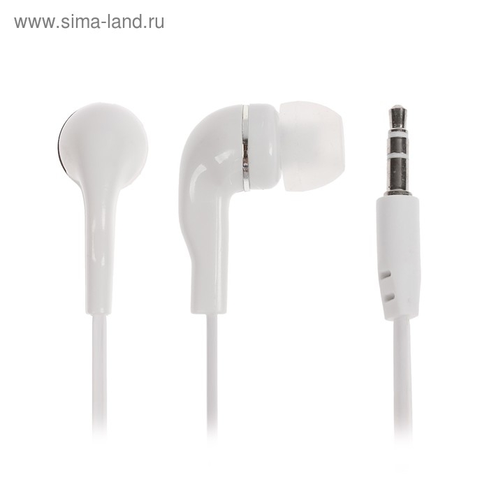 Наушники Smartbuy A4 SBE-012, вакуумные, 95 дБ, 16 Ом, 3.5 мм, 1 м, белые Наушники Smartbuy A4 SBE-012, вакуумные, 95 дБ, 16 Ом, 3.5 мм, 1 м, белые