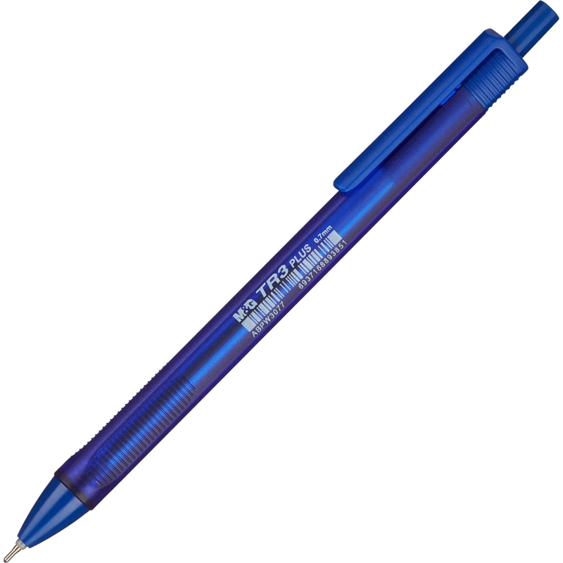 Ручка шариковая автомат. M&G TR3 Plus лин 0,5мм синяя ABPW3077220700H