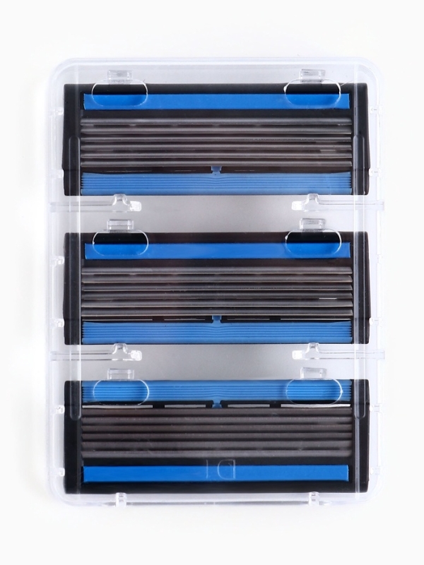 Станок бритвенный + 6 сменных кассет с 6 лезвиями Станок бритвенный + 6 сменных кассет с 6 лезвиями