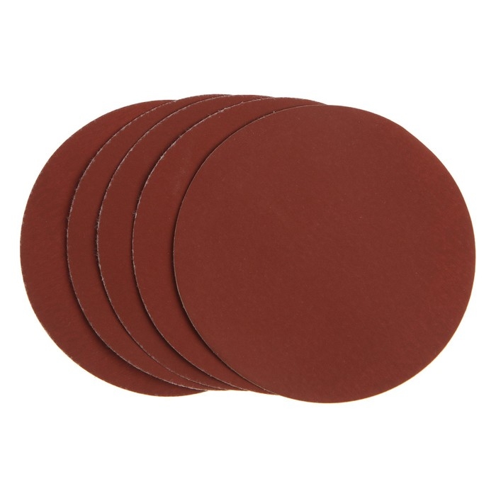 Круг абразивный шлифовальный под Круг абразивный шлифовальный под "липучку" ТУНДРА, 150 мм, Р2000, 5 шт.