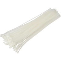 Хомут стяжка нейлоновая Topfort 8х500 (7,6х500 мм) белый 100 шт/уп