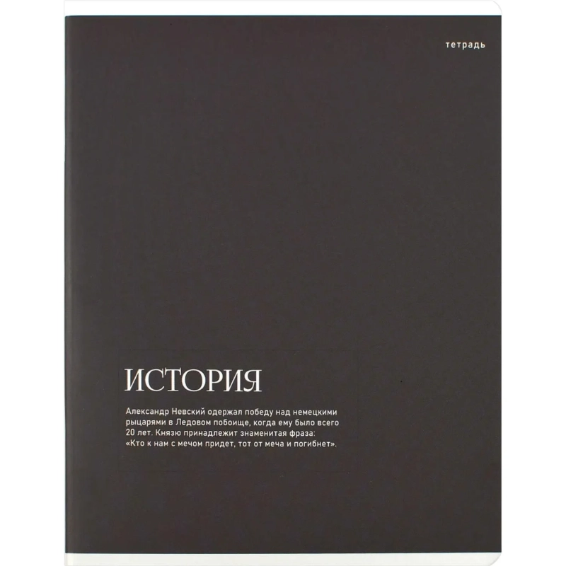 Тетрадь предметнaя ИСТОРИЯ ИНТЕРЕСНЫЕ ФАКТЫ 48л.клет,А5+,справ.инф/73716