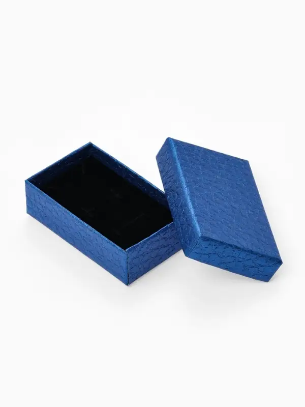 Набор коробочек подарочных 6 шт. под набор &laquo;Животный принт&raquo; симпл, 5&times;8 см, синий