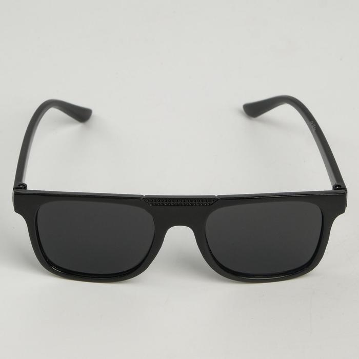 Очки солнцезащитные детские OneSun, uv 400, 13 х 12.4 х 3.9 см, линза 3.5 х 4.5 см, черные Очки солнцезащитные детские OneSun, uv 400, 13 х 12.4 х 3.9 см, линза 3.5 х 4.5 см, черные