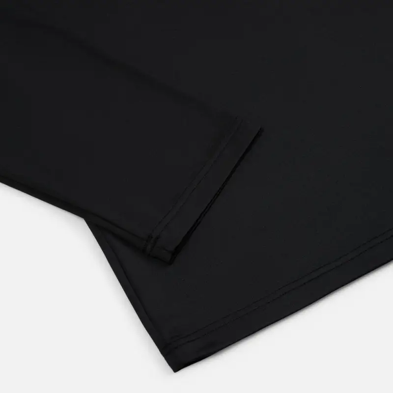 Лонгслив из бифлекса Morfiss, черный, размер XS/S